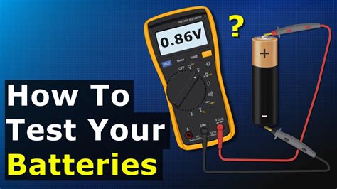 aa battery voltage test